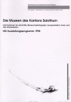Die Museen des Kantons Solothurn
